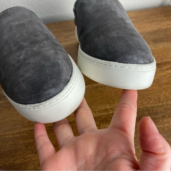 Vince Garvey Sneaker Grey Suede Pointed Toe Size 9.5. - Picture 8 of 11